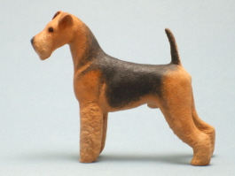 (image for) Miniature Male Airedale Terrier by Karl Blindheim